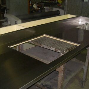 piano cucina in ottone